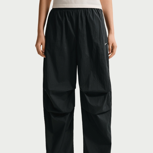 Nike耐克正品新款春秋款女款时尚休闲运动松紧百搭梭织长裤IO3377 - 实物图
