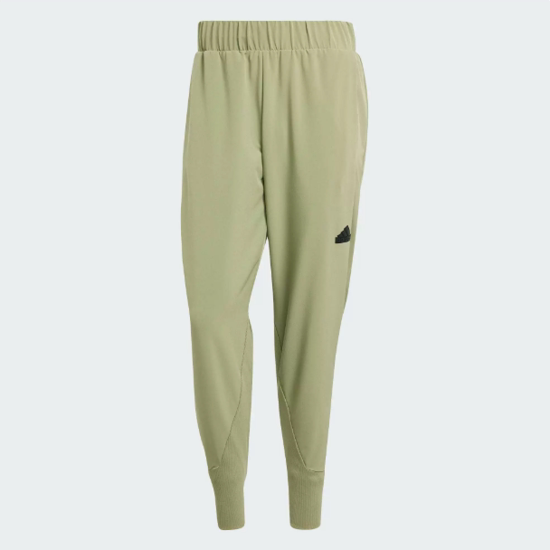 Adidas阿迪达斯正品新款春秋季男款休闲针织绣标收脚长裤IS9278