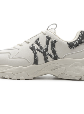 MLB正品新款四季男女同款低帮轻便百搭缓震休闲运动鞋3ASHBWM4N