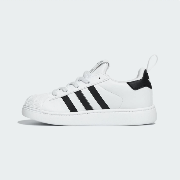 Adidas阿迪达斯正品新款春秋季儿童款日常贝壳头百搭休闲鞋LC1040