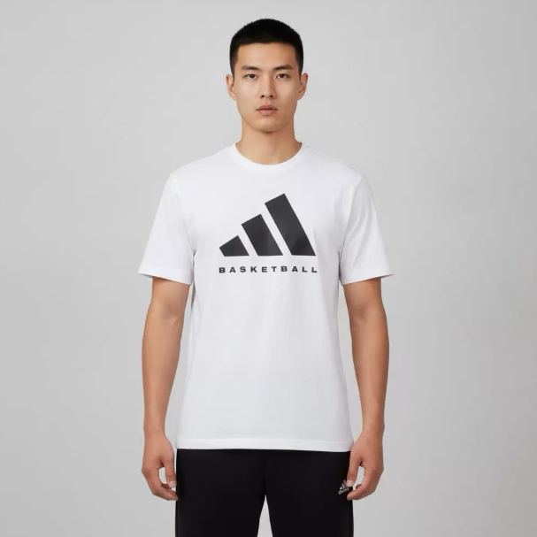 Adidas阿迪达斯正品新款夏季男款日常印花百搭休闲短袖T恤KX5679