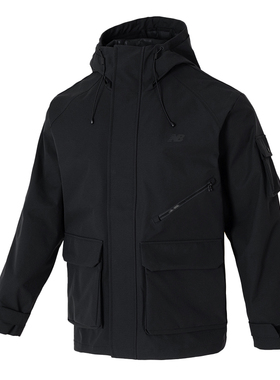 NB 25年夏款男女夹克运动休闲服外套工装连帽保暖外套AMJ51325