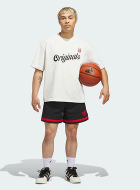 Adidas阿迪达斯正品新款夏季男款圆领舒适休闲印花短袖T恤KB7828