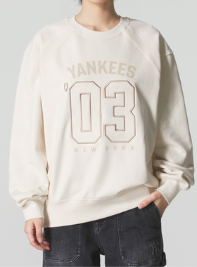 MLB正品新款春秋男女同款运动休闲户外百搭时尚T恤卫衣3AMTV0254