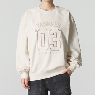 运动休闲户外百搭时尚 春秋男女同款 T恤卫衣3AMTV0254 新款 MLB正品