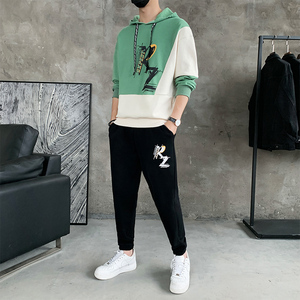5秋季套装男潮流长袖卫衣套装A210-TZ9833-P65图片