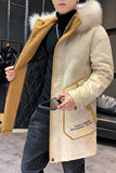 冬季棉衣男中长款棉衣毛领连帽A210-MY2663-P135，男装棉衣，星座210-3