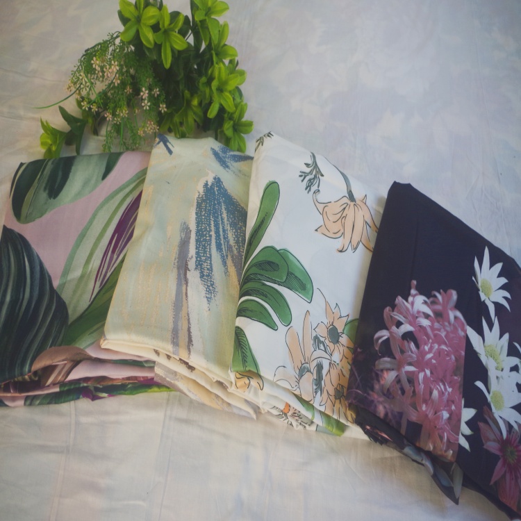 剩余纯棉床单欧美风格独特欧美花