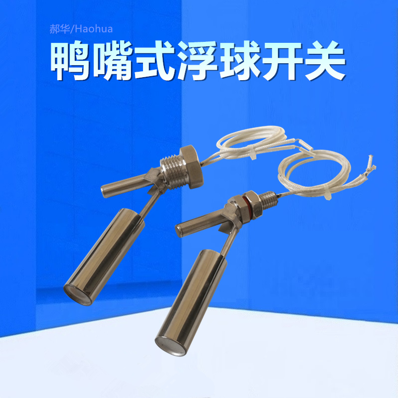 304鸭嘴浮球开关4分牙侧装液位计