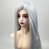 凯哥哥BJD sd假发古风现代3分4分6分叔体假毛中分超软丝耐高温丝