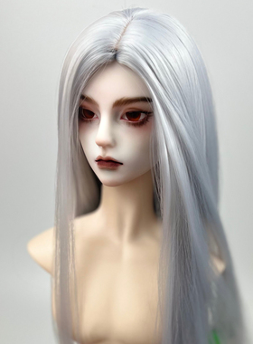 凯哥哥BJD sd假发古风现代3分4分6分叔体假毛中分超软丝耐高温丝