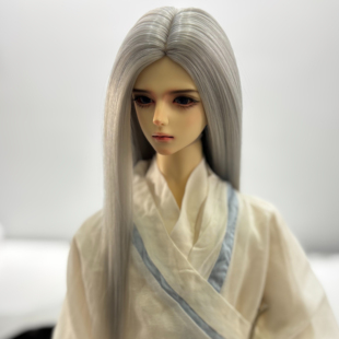 凯哥哥bjd假发3分小3分叔sd中长发短款中分毛胚发超软丝软高温丝