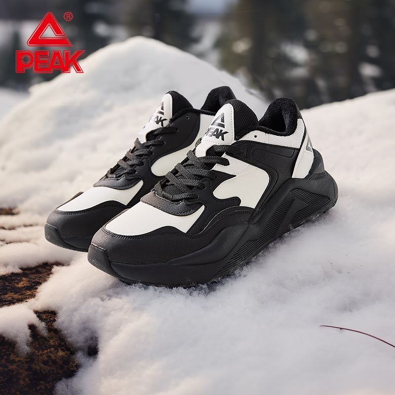 匹克跑步鞋冬季新款棉鞋加绒保暖男鞋学生休闲鞋官方正品运动鞋