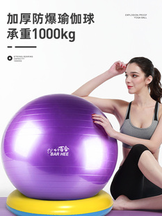哈宇百合 瑜伽球健身球防爆加厚瑞士球环保孕妇球定位大龙球