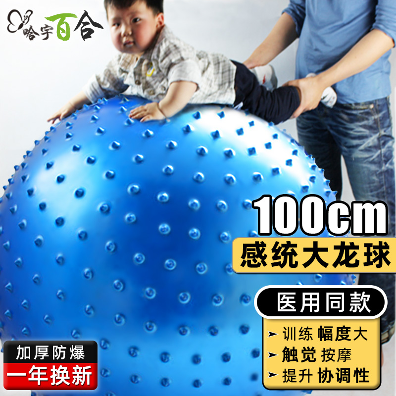 儿童感统训练大龙球按摩刺激