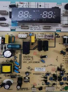 美菱冰箱BCD—350W350WE356WET B0901电源板电脑板主板C1204一套