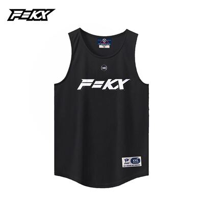 F=KX 陈登星同款运动背心坎肩休闲透气弹力宽松吸湿排汗篮球服