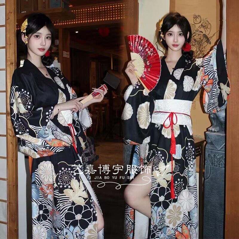 日本和服清新摄影复古小振袖