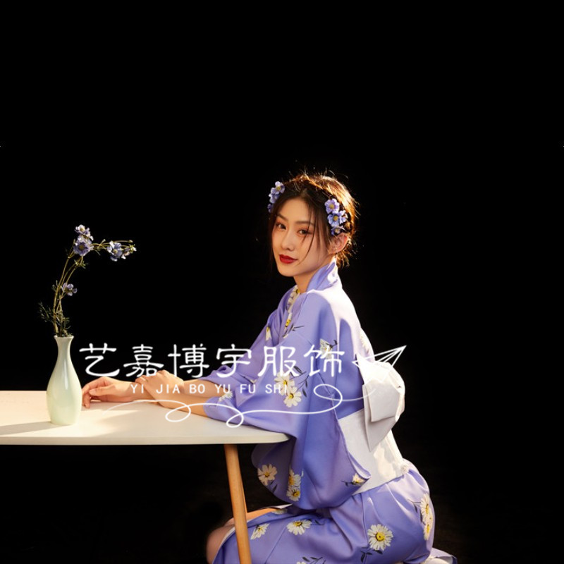 正装和服女浴衣套装全套