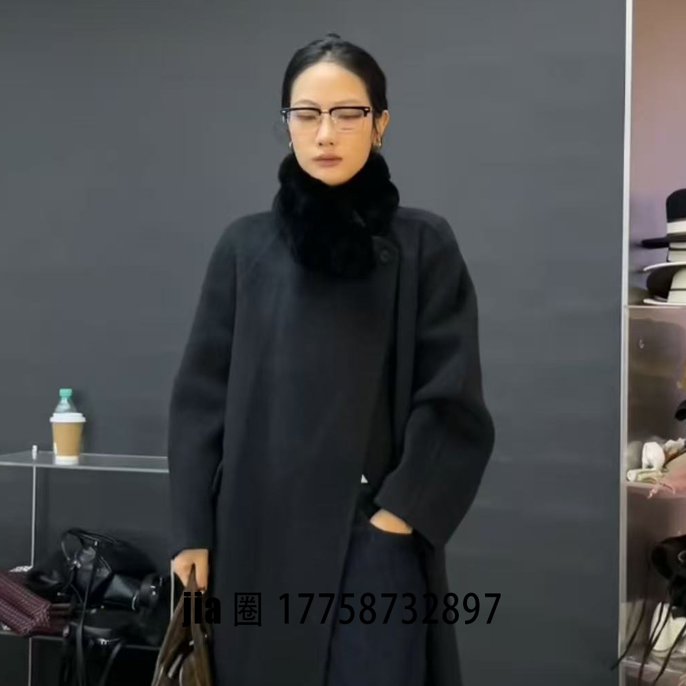 2025秋冬新品中长款羊绒大衣外套女  价私问