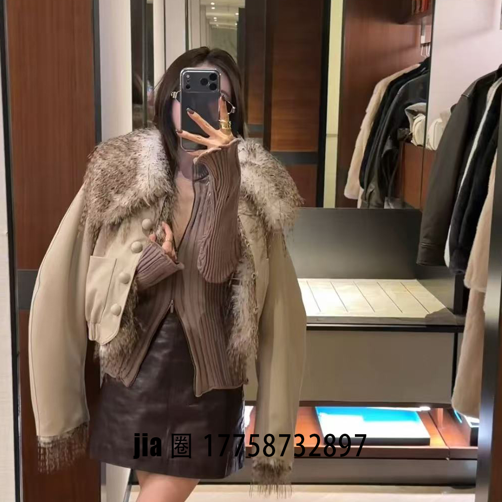 2025秋冬新品派克服短款夹克外套女 价私问