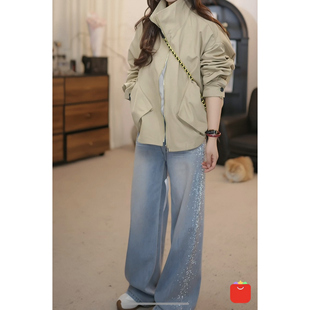 YSMM新品 0308 卡其色风衣外套4F8210051Q JANE JCMM