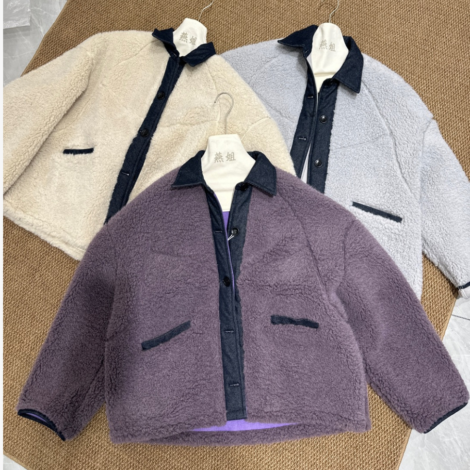 JCMM JANE 1101 YJ 冬季新款皮毛一体外套530