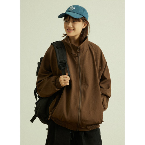 GoodNorth潮流宽松立领外套女