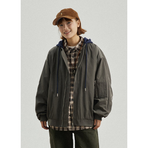 GoodNorth美式复古棒球服外套