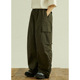 裤 大口袋复古宽松工装 男女同款 GoodNorth秋日系百搭阔腿休闲长裤