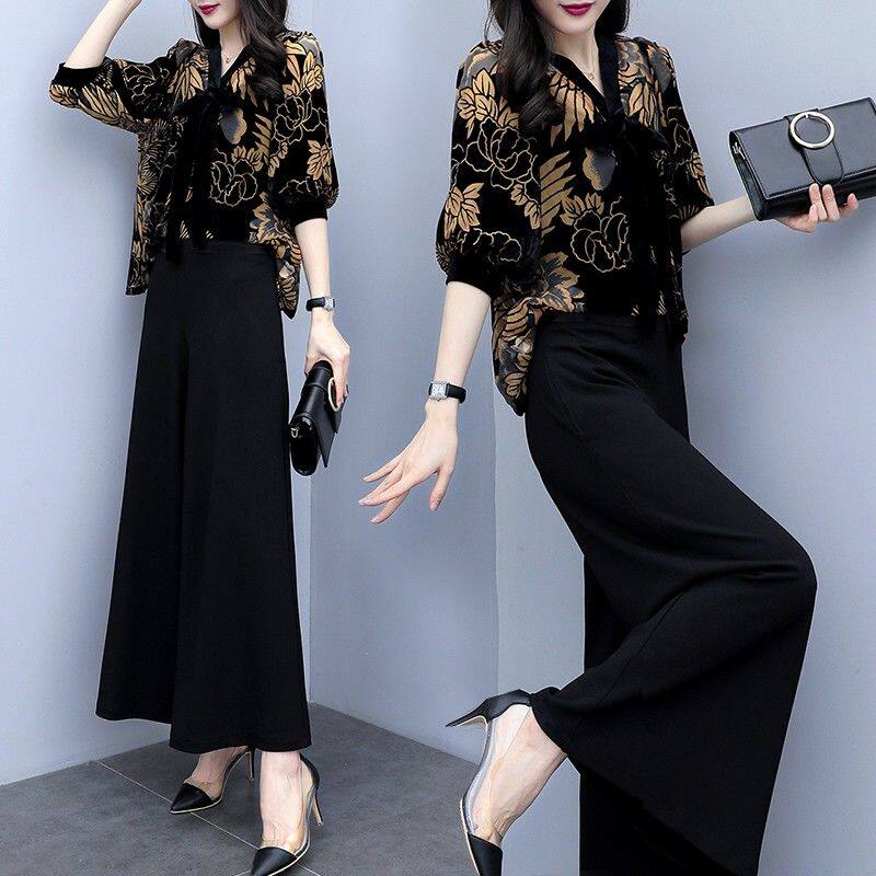 单件/套装 2019夏季新款大码上衣女装两件套阔腿裤套装休闲时尚潮在类目 运动/瑜伽/健身/球迷用品, 瑜伽, 瑜伽服中 - 来自Buy2taobao.com提供专业的淘宝代购服务