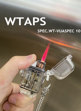 粉火焰充气打火机可循环wtaps潮余文乐挂脖装饰礼物ktv酒吧火机