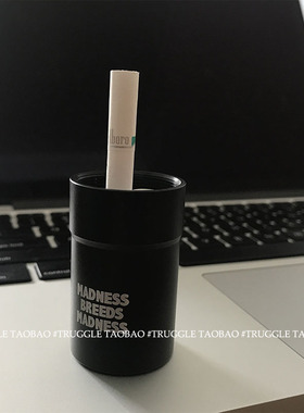 藤原浩闪电Fragment design潮牌户外便携带 金属烟灰缸余文乐同款