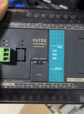 9成新永宏PLC  FBS-24MCR2-AC 可以不要cb5