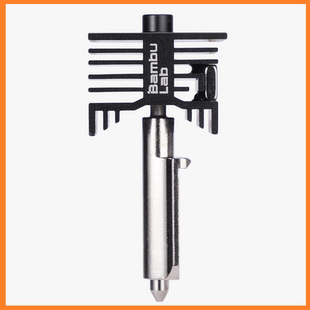 H2C P2S 拓竹正品 不锈钢热端喷嘴 H2S 硬化钢 3D打印机配件 H2D