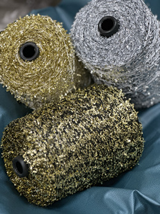 特种纱金银丝蝴蝶纱、搭配闪亮毛衣包包玩具正品一斤标价