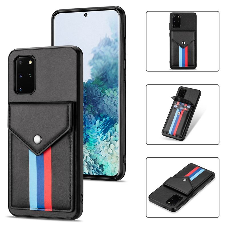 适用三星A72 5g手机壳全包边挂脖插卡包galaxya72长挂绳皮套支架