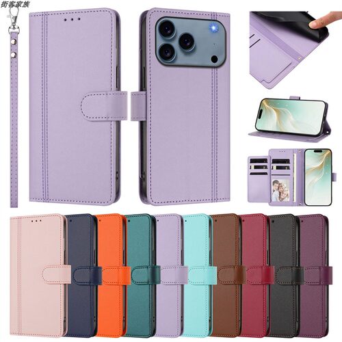 适用于OPPO A5/A6I/A36/A54/A54S/A97/A76/A77/K10 Pro 4G 5G手机套多插卡槽钱包款翻盖皮套软硅胶壳无线充电