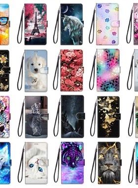 适用于诺基亚Nokia G42/G310 5G手机壳翻盖式电话保护套防摔皮套软硅胶外壳全包边插卡支架彩绘卡通可爱时尚