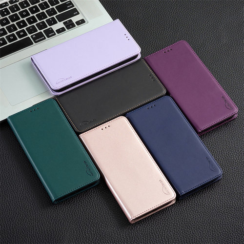 适用于OPPO A94 5G/F19 Pro Plus/Reno5Z手机套暗磁对吸扣电话保护套翻盖式皮套软硅胶内壳防摔商务纯色支架