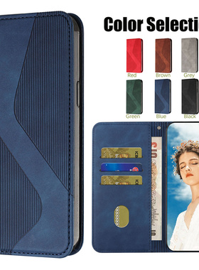 适用于三星S20 S21 S22 S23 S24 S25 Plus + FE Ultra Edge Slim手机壳全包防摔翻盖式插卡保护套软胶壳皮套