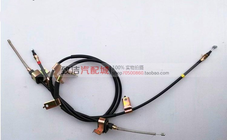 哈飞路尊小霸王后刹车拉线