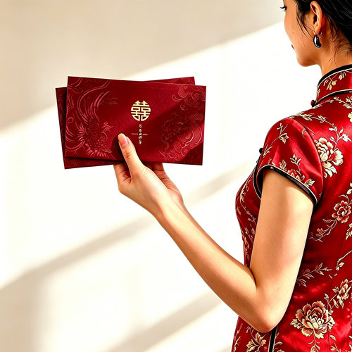 一对个性创意结婚专用高档红包袋