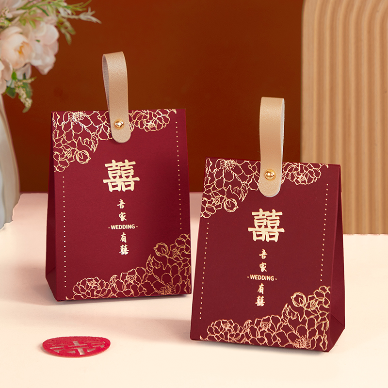 2025新款创意回礼喜糖盒结婚专用