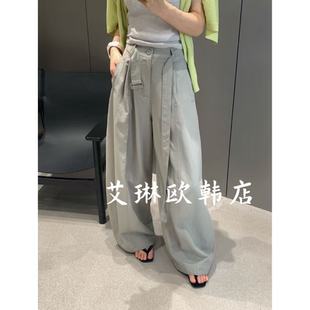 气球裤 3.1 配腰带高腰显瘦百搭宽松阔腿休闲裤 新款 女 TOP77617春装