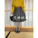 新款 MM517春装 松紧腰设计感荷叶边A字半身裙女 卡蔓OQQO 2.28