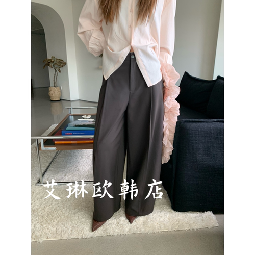 卡蔓诗32113秋款休闲西装裤女