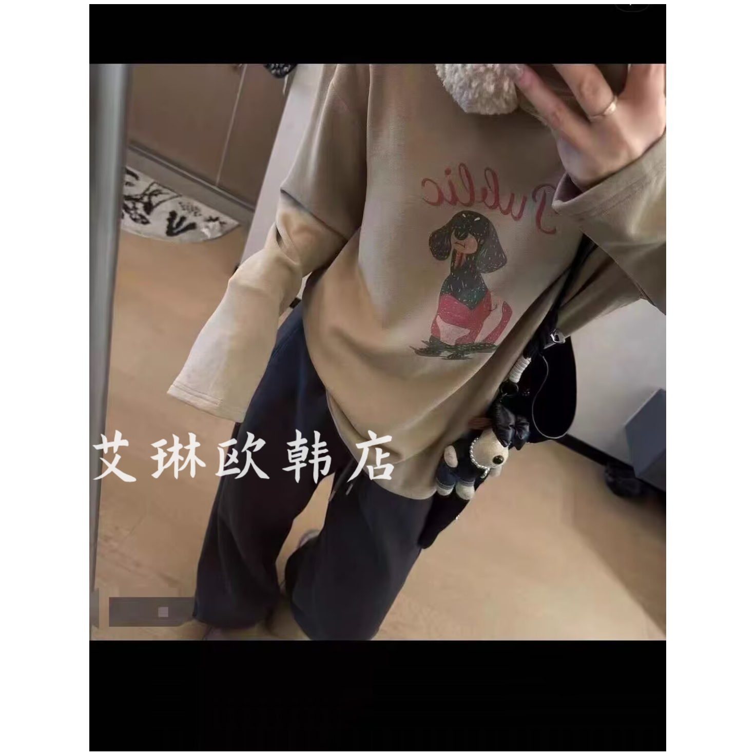 7207冬款欧货德绒加绒T恤女打底