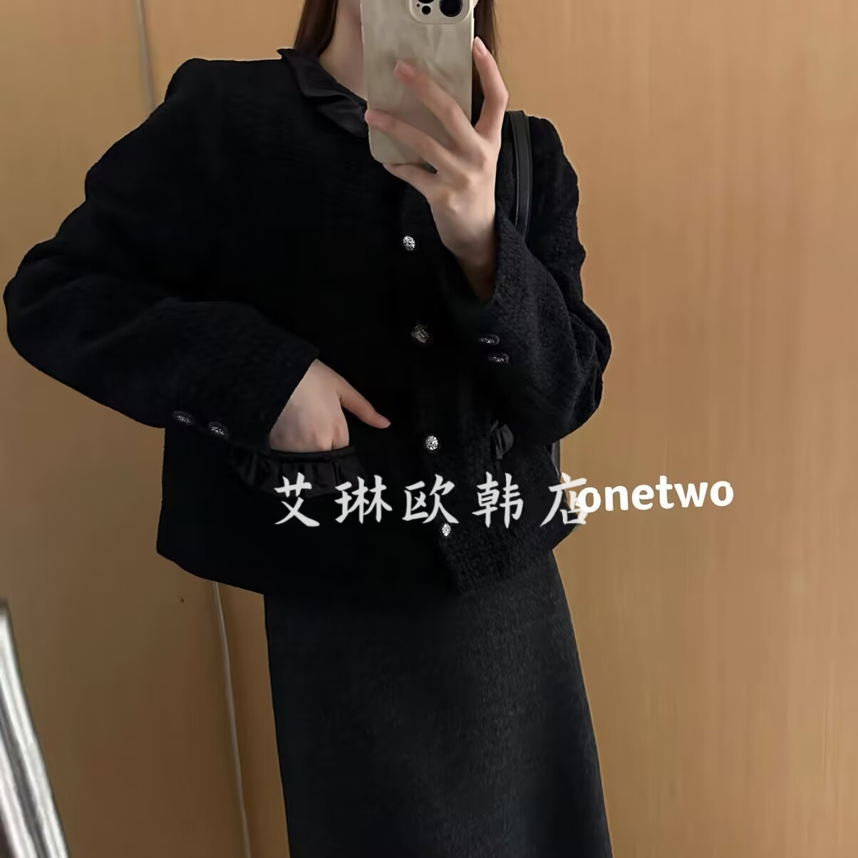 onetwo09285冬款鹅绒羽绒服外套