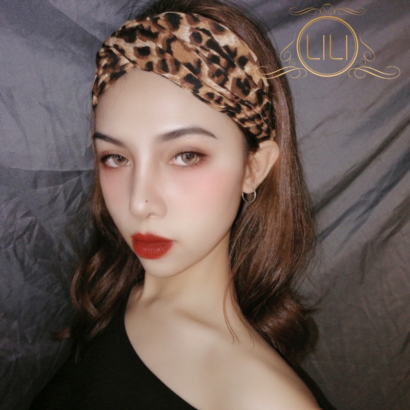 舞服拉丁舞舞蹈专用豹纹弹力发带